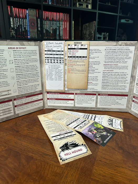 DM Screen for Version 2024 of 5e