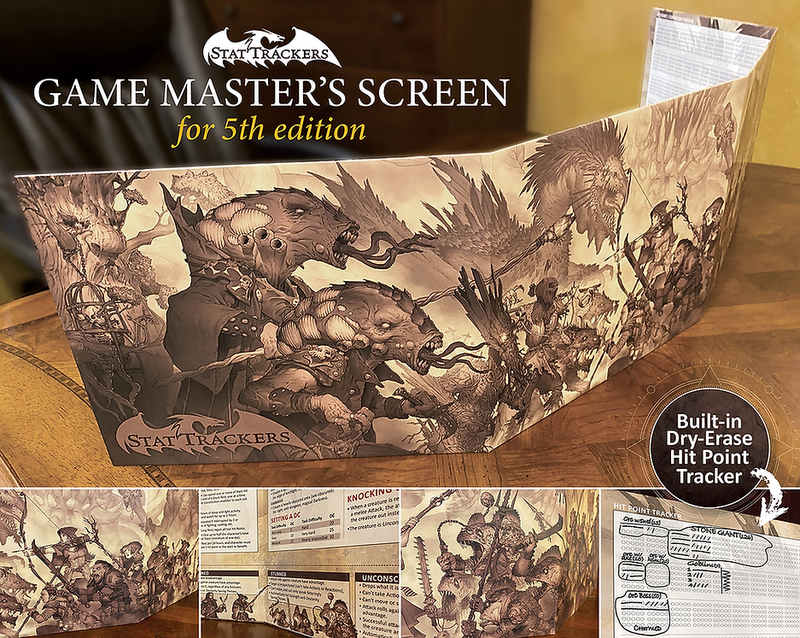 Dry Erase DM Screen for 5e