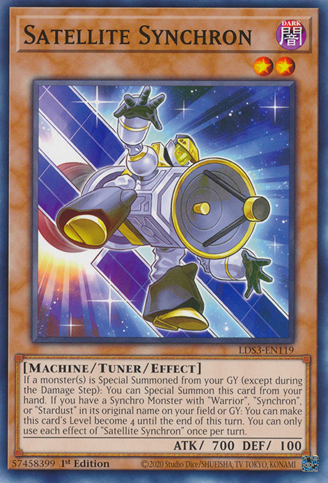 Satellite Synchron (LDS3-EN119) [Legendary Duelists: Season 3]