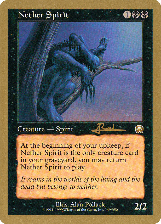Nether Spirit - 2001 Antoine Ruel (MMQ) [World Championship Decks]