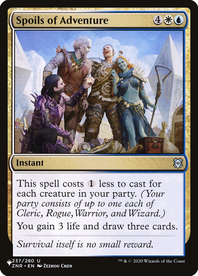 Spoils of Adventure (237) [The List Reprints]