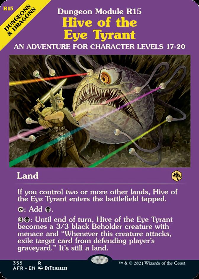 Hive of the Eye Tyrant (Dungeon Module) (355) [Adventures in the Forgotten Realms]