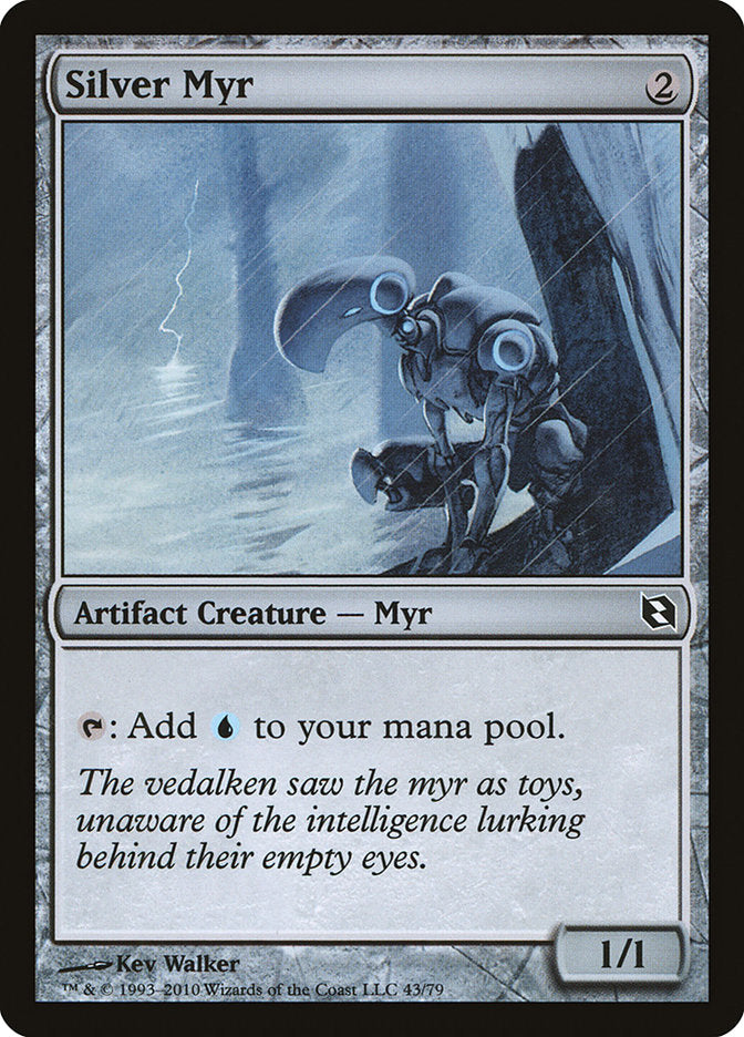 Silver Myr (43) [Duel Decks: Elspeth vs. Tezzeret]