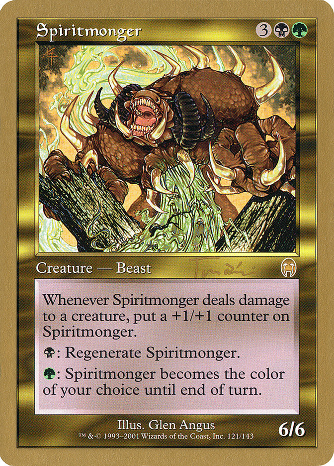 Spiritmonger - 2001 Jan Tomcani (APC) [World Championship Decks]