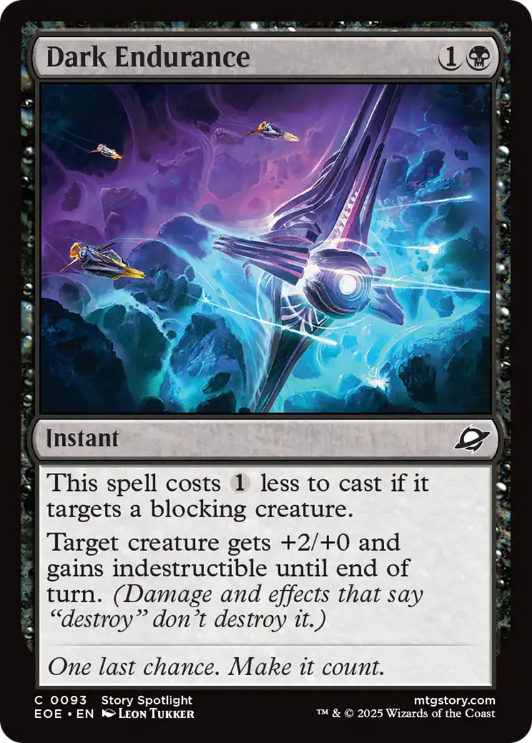 Dark Endurance (93) [Edge of Eternities]