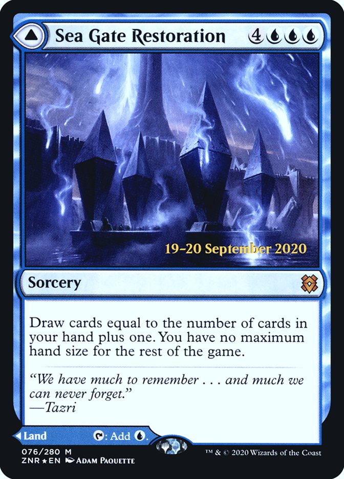 Sea Gate Restoration (76) [Prerelease Cards]