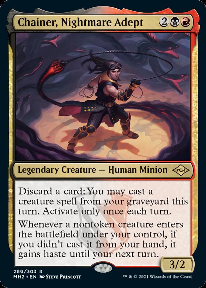 Chainer, Nightmare Adept (289) [Modern Horizons 2]