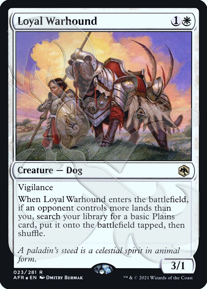 Loyal Warhound (23) [AFR Ampersand Promos]