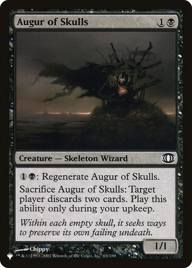 Augur of Skulls (63/180) [The List Reprints]
