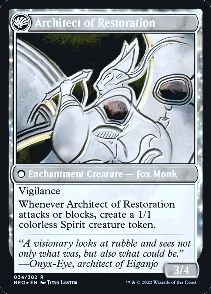 The Restoration of Eiganjo (34) [Prerelease Cards]