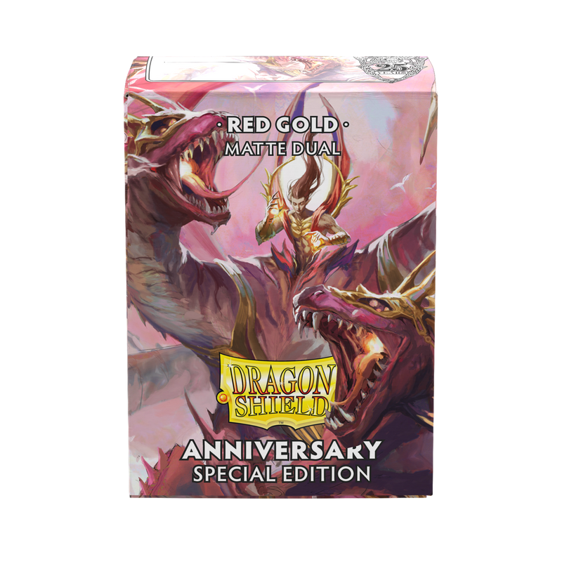 Dragon Shield: Standard 100ct Special Edition - Pomegranate & Gold