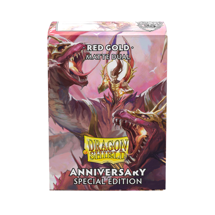 Dragon Shield: Standard 100ct Special Edition - Pomegranate & Gold