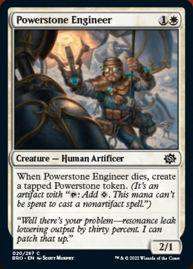 Powerstone Engineer (20) [The Brothers' War]
