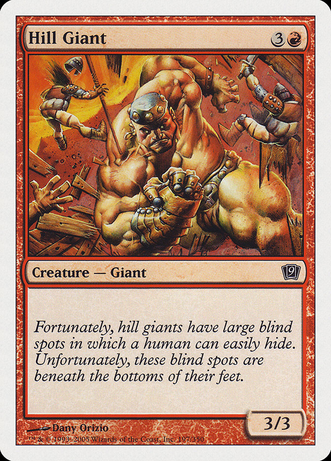 Hill Giant (197) [9th Edition]