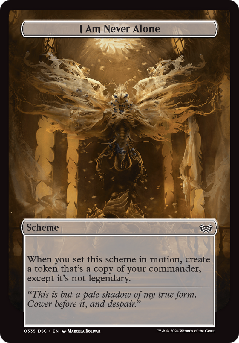 I Am Never Alone (Full Art) (335) [Archenemy: Duskmourn]