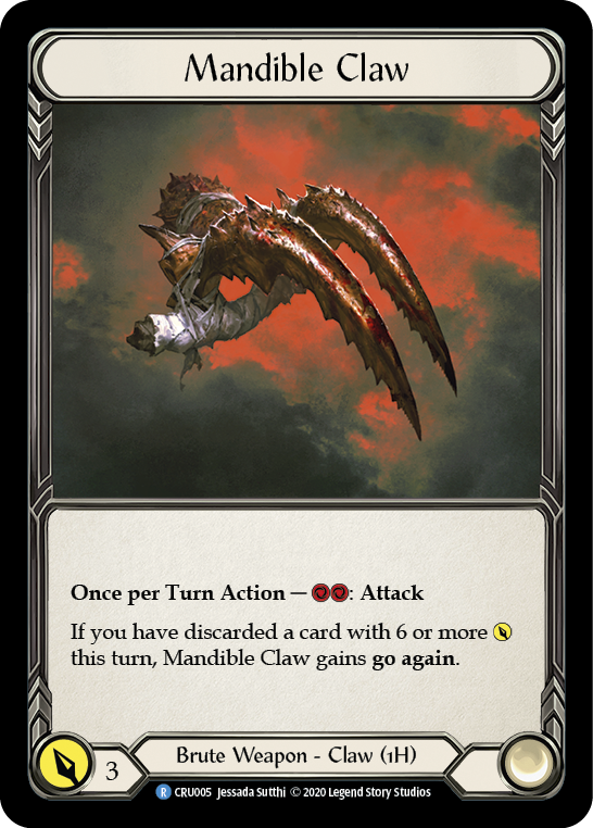 Mandible Claw (Reverse) (CRU005) [Crucible of War]