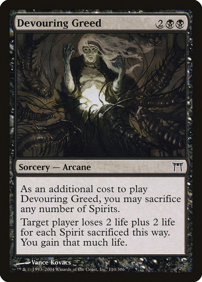 Devouring Greed (110) [Champions of Kamigawa]