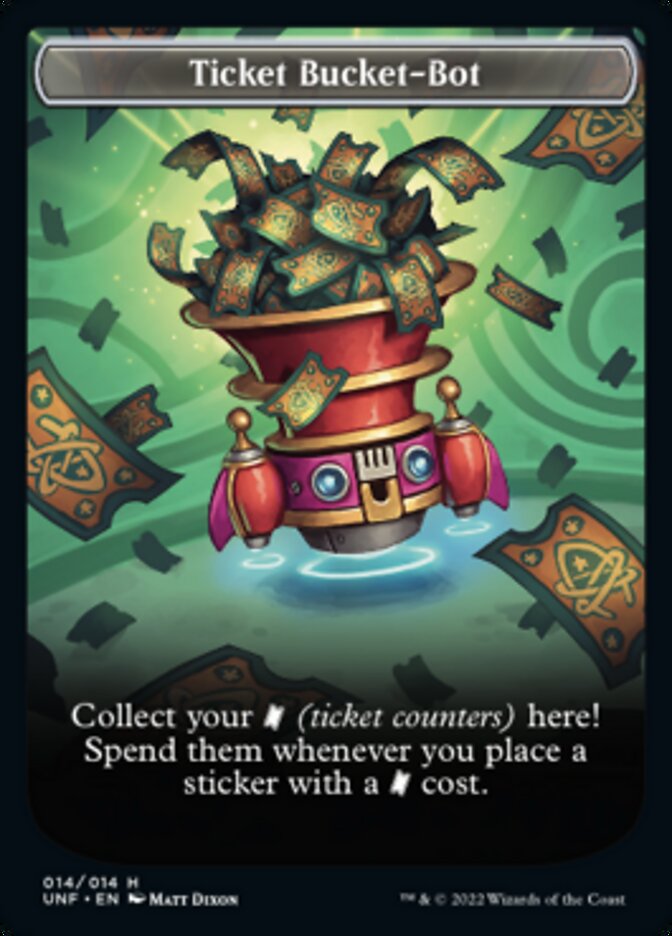 Ticket Bucket-Bot Token (14) [Unfinity]