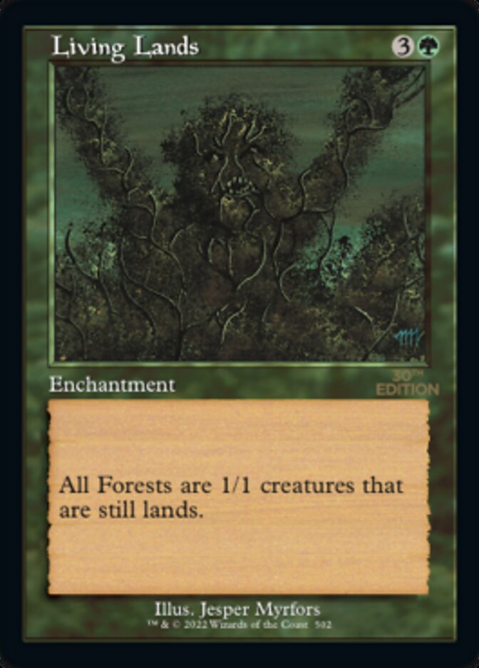 Living Lands (Retro Frame) (502) [30th Anniversary Edition]