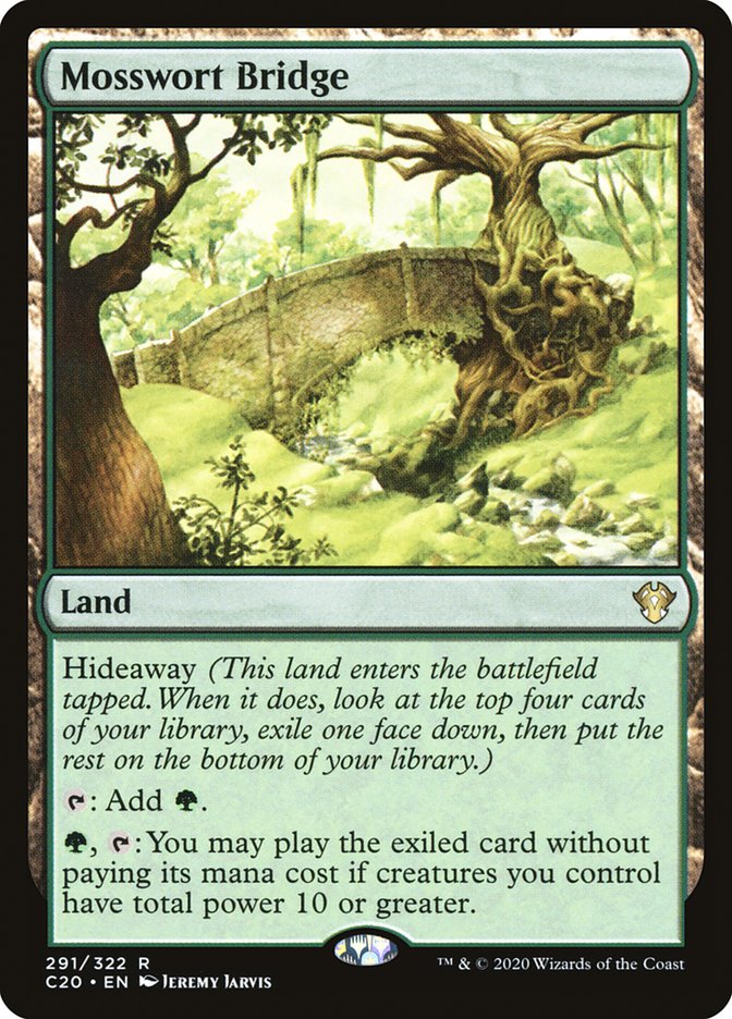 Mosswort Bridge (291) [Commander 2020]