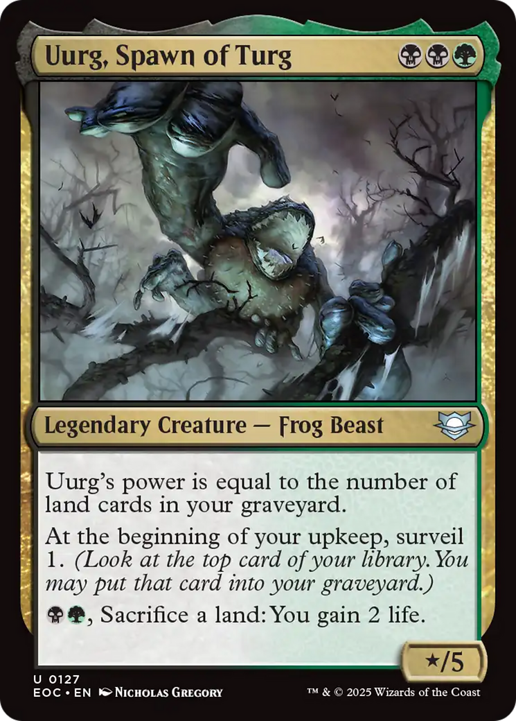 Uurg, Spawn of Turg (127) [Commander: Edge of Eternities]