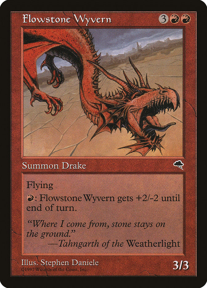 Flowstone Wyvern (176) [Tempest]