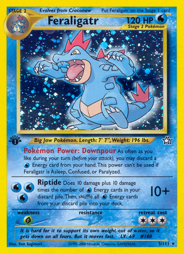 Feraligatr (5) (005/111) [Neo Genesis]
