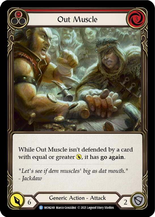 Out Muscle (Red) (MON248) [Monarch]