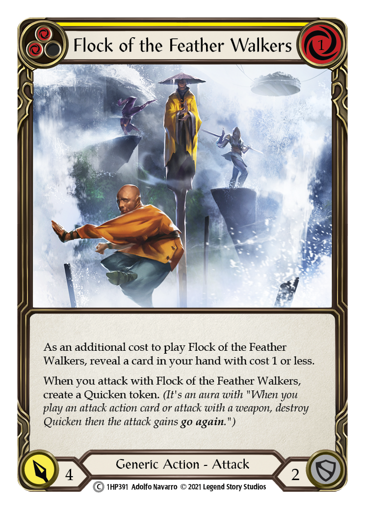 Flock of the Feather Walkers (Yellow) (1HP391) [History Pack Vol.1]