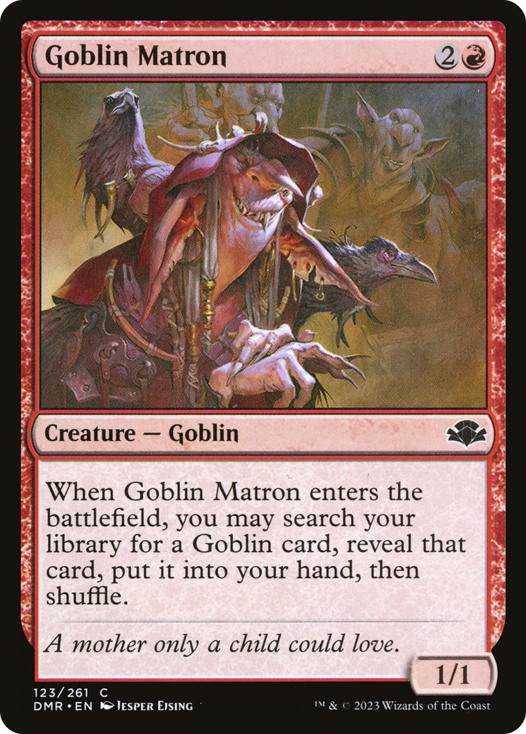 Goblin Matron (123) [Dominaria Remastered]