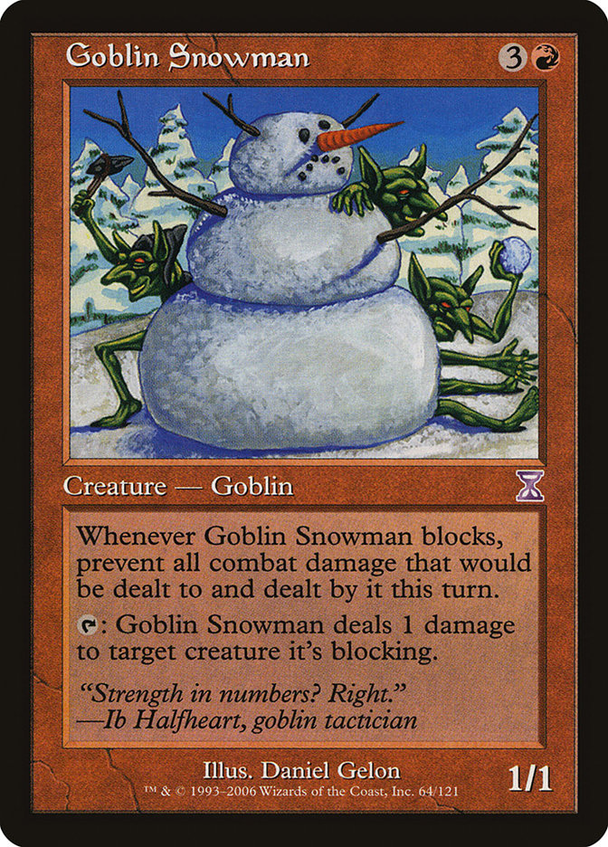 Goblin Snowman (64) [Timeshifted]
