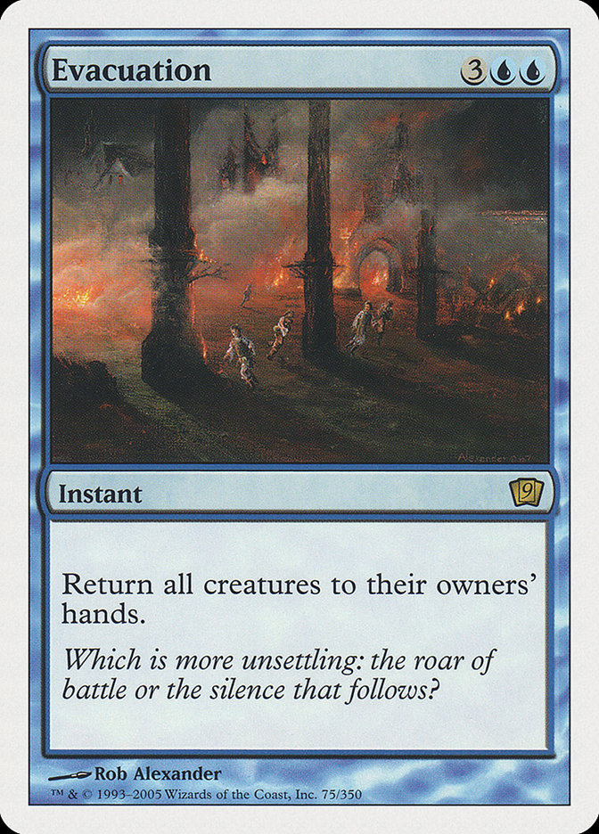 Evacuation (75) [9th Edition]