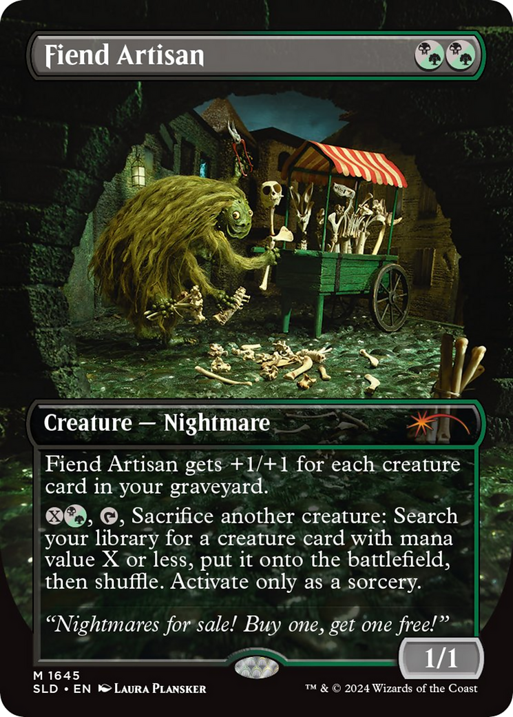 Fiend Artisan (Rainbow Foil) (1645) [Secret Lair Drop Series]