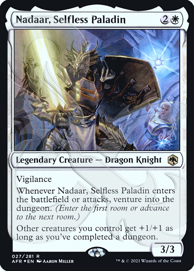 Nadaar, Selfless Paladin (27) [AFR Ampersand Promos]