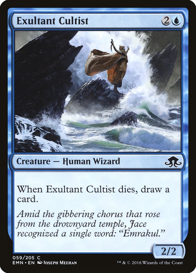 Exultant Cultist (59) [Eldritch Moon]