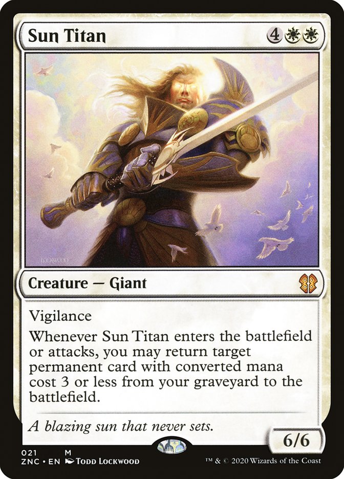 Sun Titan (21) [Commander: Zendikar Rising]