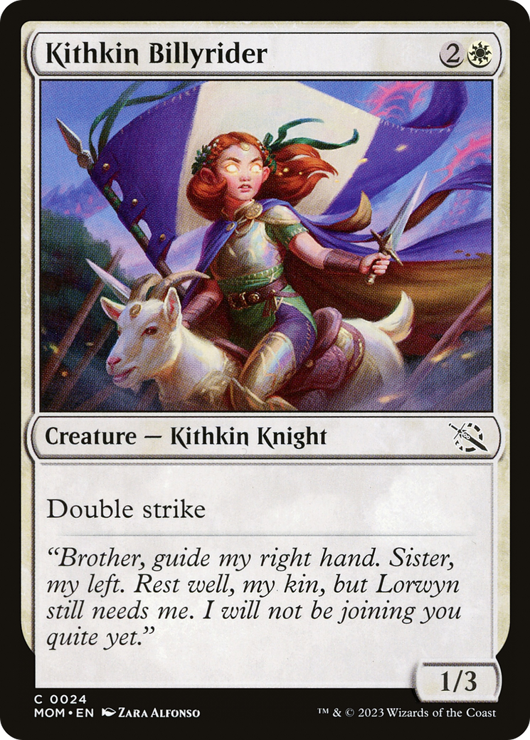 Kithkin Billyrider (24) [March of the Machine]