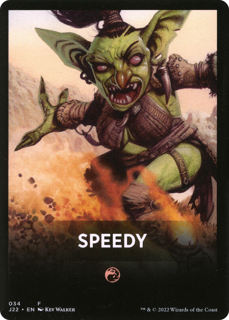 Speedy Theme Card (34) [Jumpstart 2022]