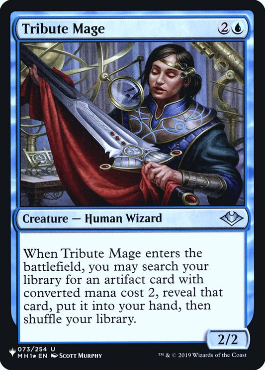 Tribute Mage [Secret Lair: Heads I Win, Tails You Lose]