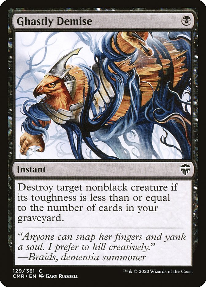 Ghastly Demise (129) [Commander Legends]
