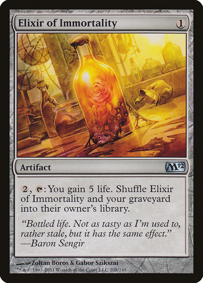 Elixir of Immortality (208) [Magic 2012 (M12)]