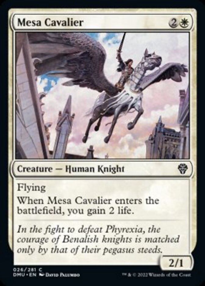 Mesa Cavalier (26) [Dominaria United]