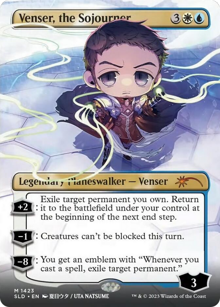 Venser, the Sojourner (Rainbow Foil) (1423) [Secret Lair Drop Series]