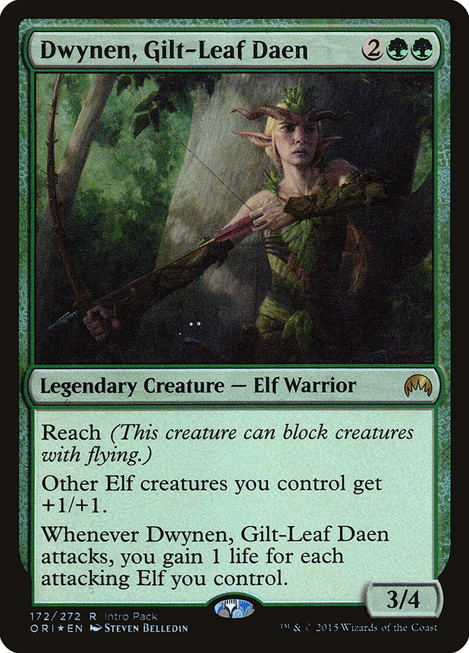 Dwynen, Gilt-Leaf Daen (172) [Unique and Miscellaneous Promos]