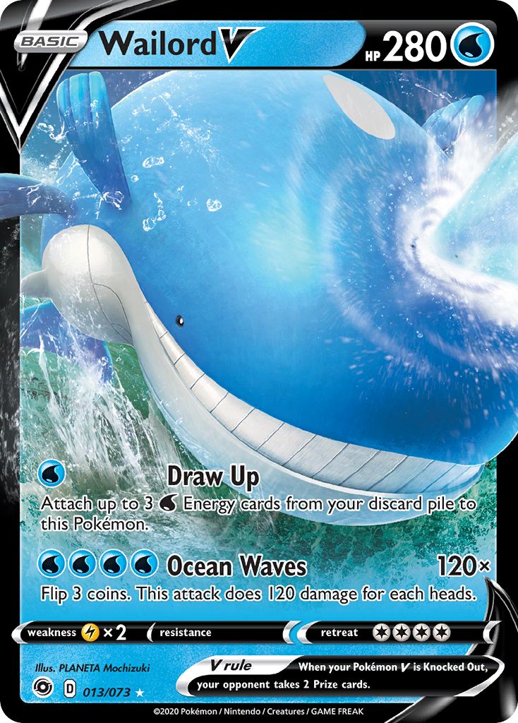 Wailord V (013/073) [Champion's Path]