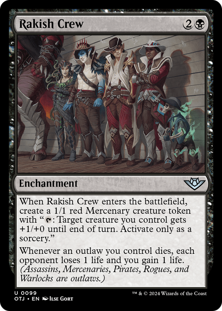 Rakish Crew (99) [Outlaws of Thunder Junction]
