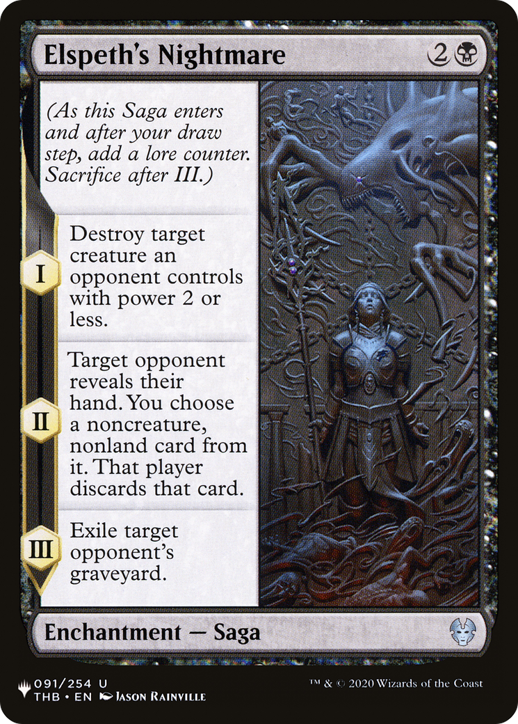 Elspeth's Nightmare (091/254) [The List Reprints]