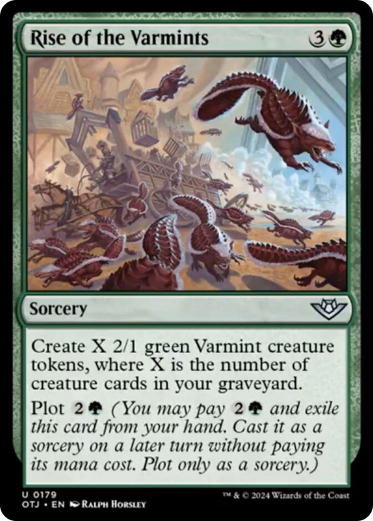 Rise of the Varmints (179) [Outlaws of Thunder Junction]
