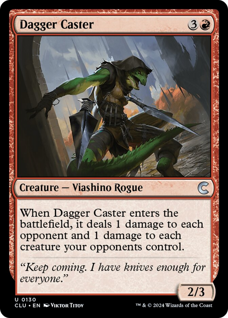 Dagger Caster (130) [Ravnica: Clue Edition]