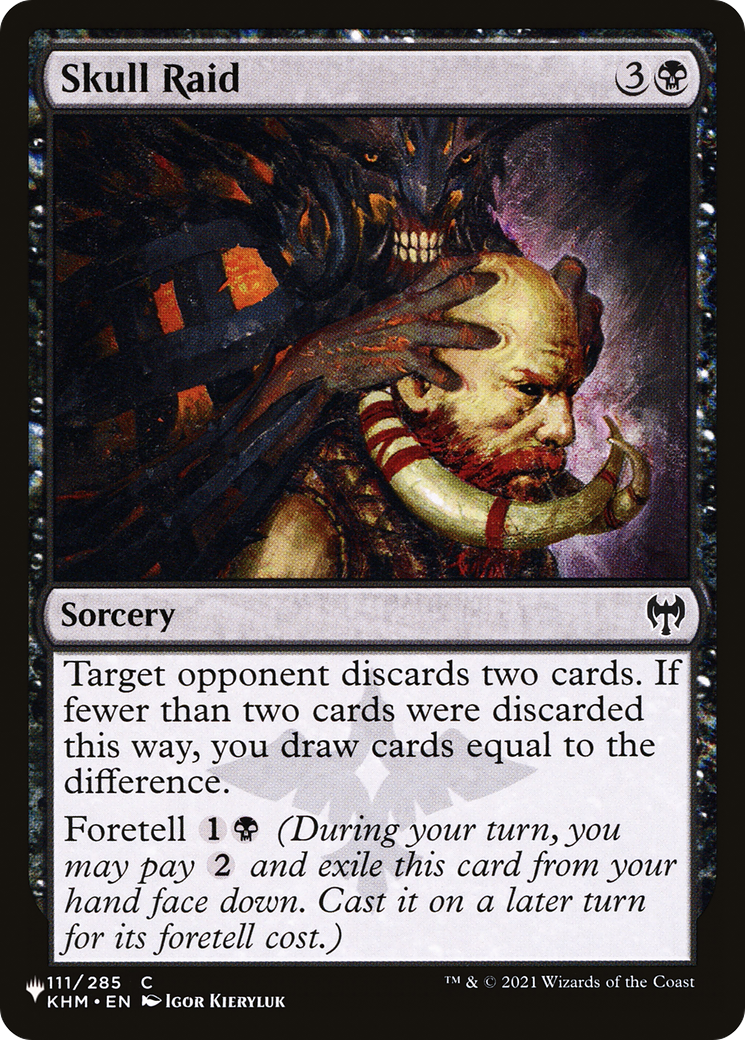 Skull Raid (111/285) [The List Reprints]